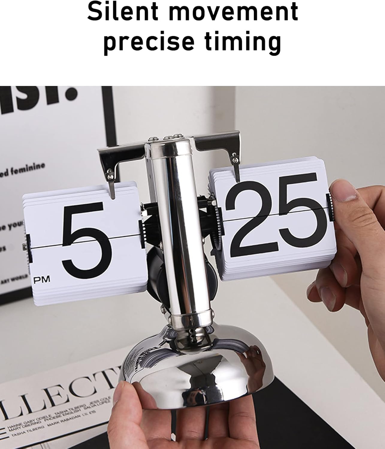 Retro Flip Clock Vintage for Desk