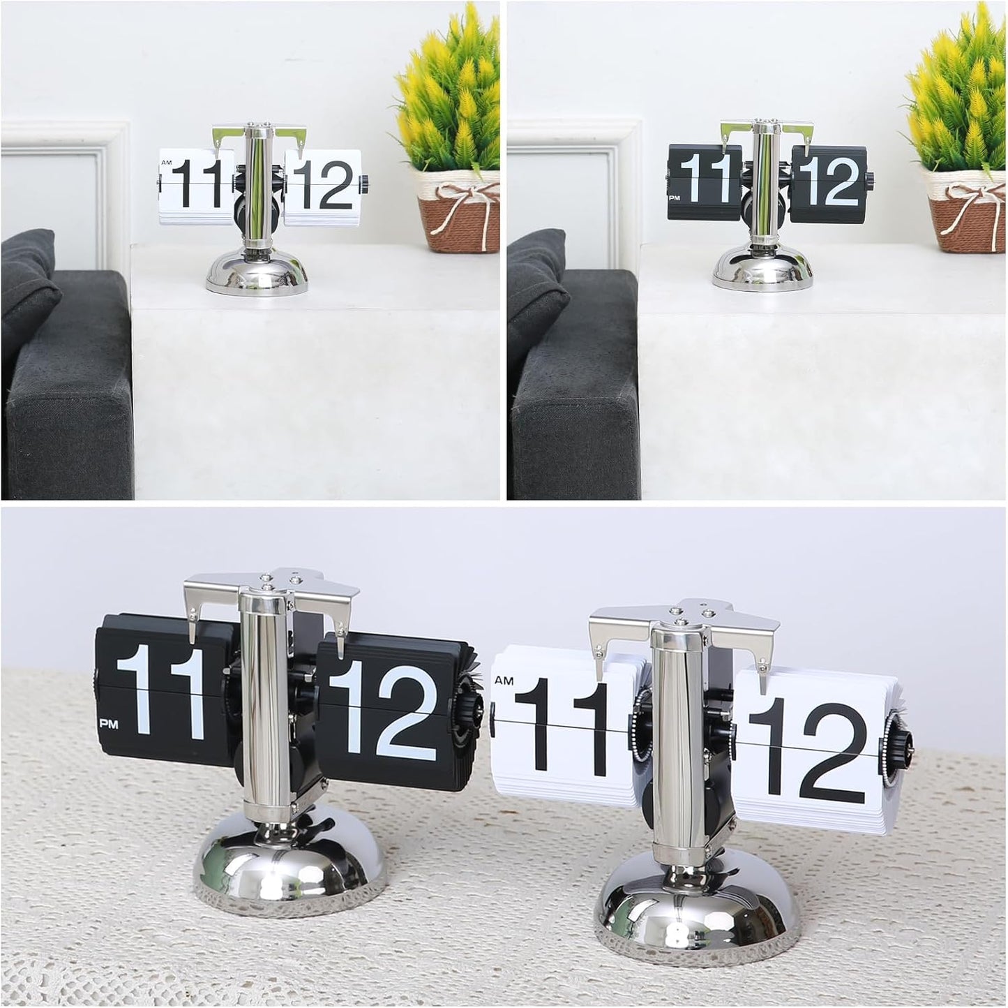 Retro Flip Clock Vintage for Desk