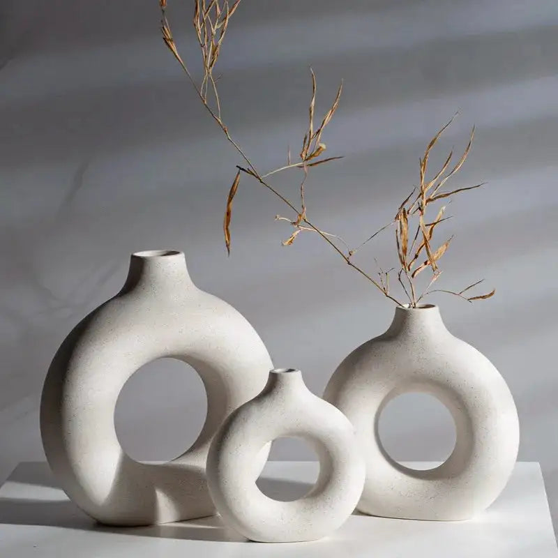 Taufora Halil - Round Ceramic Vase