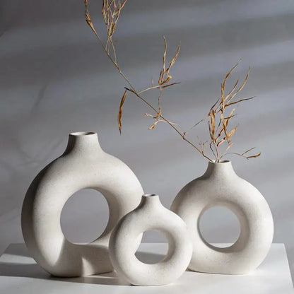 Taufora Halil - Round Ceramic Vase