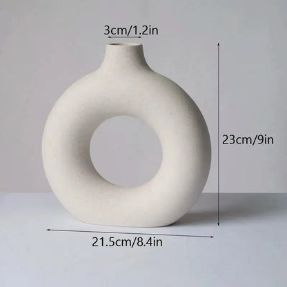 Taufora Halil - Round Ceramic Vase